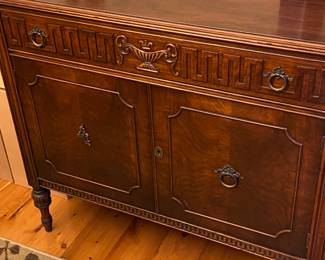 Vintage buffet table