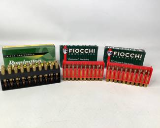 Fiocchi and Remington .222 Ammo

