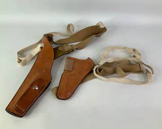  Safariland Leather Revolver Shoulder Holsters