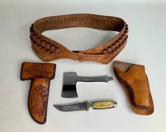 Case XX Hatchet & Knife Set And More
