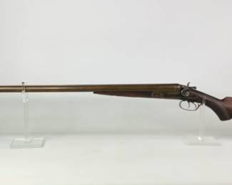 Parker Bros. 1878 Damascus Double Barrel 10 GA Shotgun
