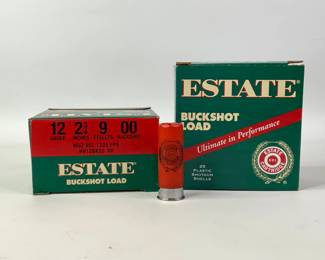 Estate 12 GA Buckshot Shotgun Shells