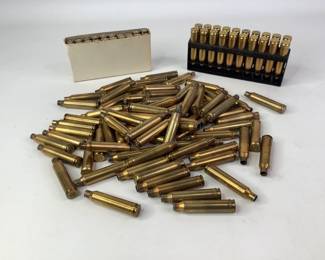 Expended 7mm Rem Mag Brass
