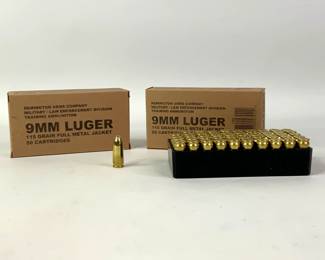 Remington 9mm Luger FMJ Pistol Ammo
