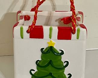Ceramic Christmas Bag