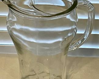 Vintage “Iced Tea” Pitcher 