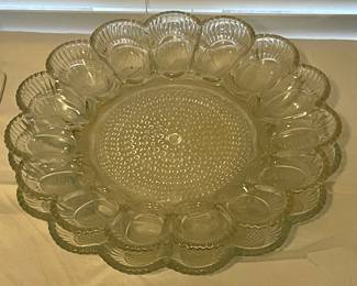 Vintage Egg Plates