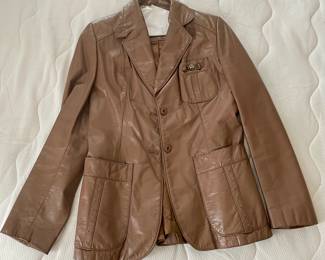 Vintage Aigner Leather Jacket