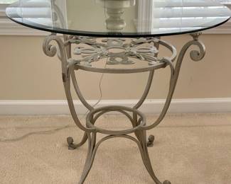 Glass/Metal Table