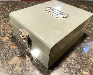 Metal box, was $7, NOW $4