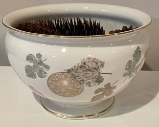 Lenox Leaf Design bowl, 9"D x 6"H,  was $30, NOW $22