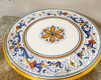 Grazia DeRuta cake plate for William Sonoma, 12"D, was $28, NOW $20