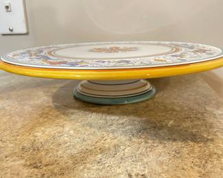 Additional view of Grazia DeRuta cake plate for William Sonoma ~