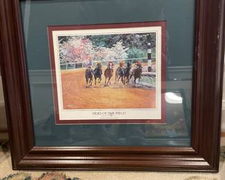 Silks Of The Field, 16"W x 14"H, was $30, NOW $20