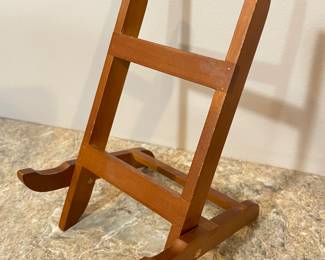 Wooden frame stand, 7"H,  was $8, NOW $6
