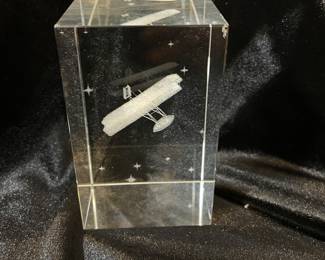 3D Laser etched bifold plane,  was $10, NOW $6