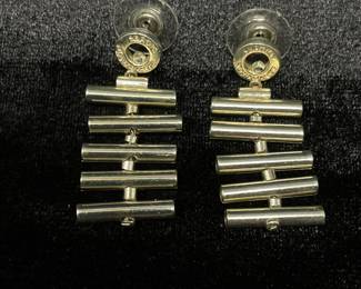Sergio Bustamante sterling earrings,  was $48, NOW $34