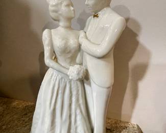 Lenox Bride & Groom,  9.5"H,  was $24, NOW $15