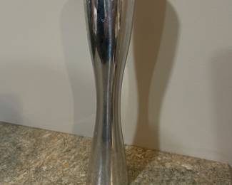 Nambe Silver candle holder, 10"H,  was $28, NOW $20