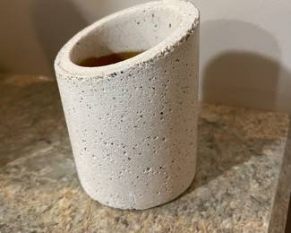 Stone pencil holder,  was $8, NOW $5