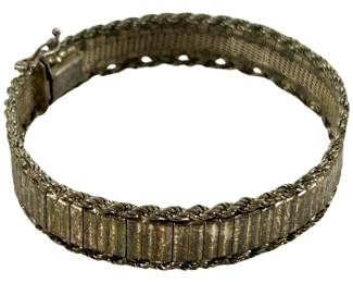 Vintage Sterling Silver Bracelet
