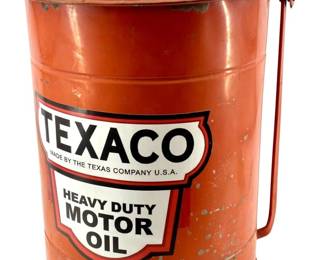 Vintage Texaco Motor Oil Can
