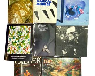 8pc Coffee Table Art Books with Pictures
