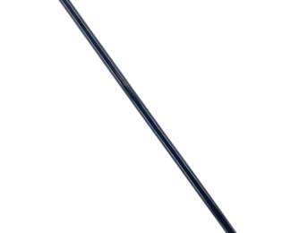 Silver Half Dollar Topped Walking Cane
