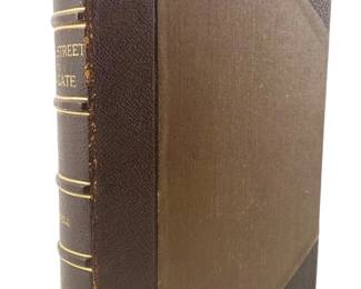 1897 1st Ed Wall Street to Newgate Book by Bidwell
