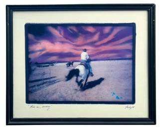 Signed Padgett “Ride ‘em Cowboy" Print
