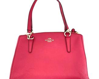 Pink Leather Coach Crossbody bag/Handbag
