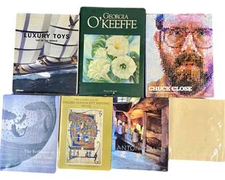 7pc. Art Connoisseur Book Collection
