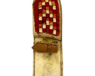 Vintage Native American Leather Sheath
