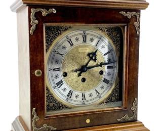 Vintage German Hamilton Wheatland Mantel Clock
