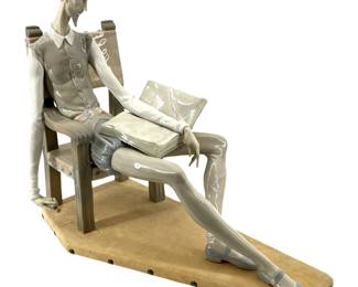 Large Lladro Porcelain Don Quixote Sculpture

