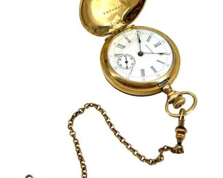 A.W.W. Co. Waltham Mass Pocket Watch