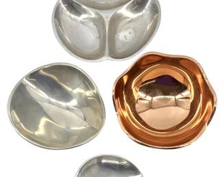 Vintage 4pc Nambé Metal Dishes
