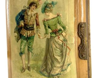 Antique Victorian Dancing Couple Photo Album

