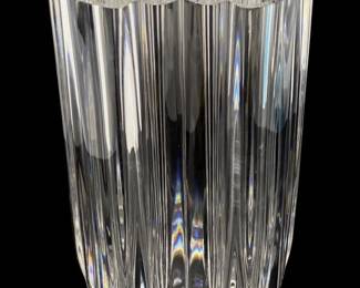 Signed Ehrner Hand Blown Kosta Boda Crystal Vase
