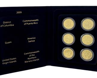 Columbia & U.S. Territories 24K Gold Plated Coins
