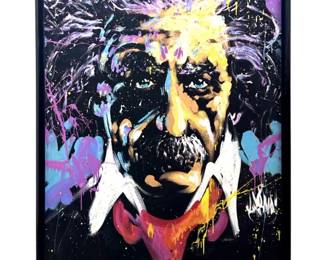 David Garibaldi “E=mc²" Portrait Giclee
