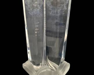 Vintage Lalique Crystal Art Vase
