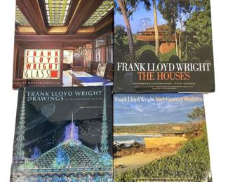 4pc. Frank Lloyd Wright Book Collection

