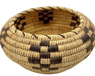 Vintage Native American Hand Woven Basketry
