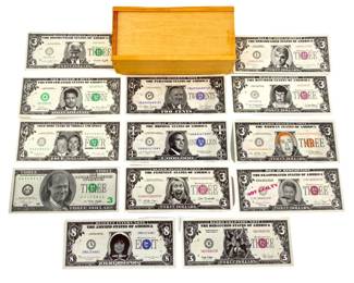 Bradford Exchange Counterfeit Dollar Bill Notepads
