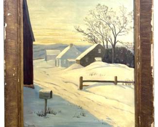 Signed Howard Biddulph Acrylic on Canvas
