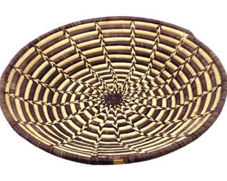 Vintage Hand Woven Native American Coil Basketry
