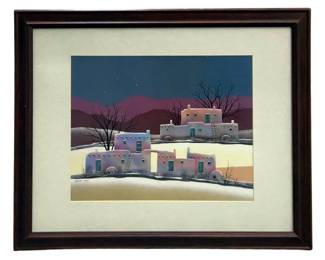 Dorothy Drum Adobe Village Print
