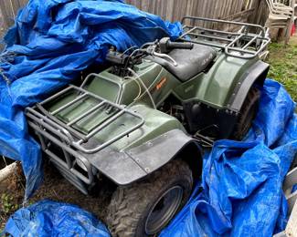 Kawasaki 300 4 x 4 off terrain vehicle