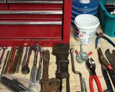 Assorment of Hand Tools